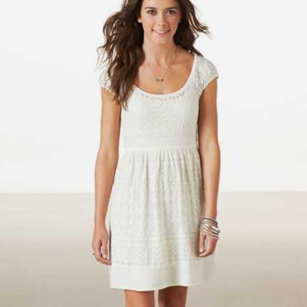 AMERICAN EAGLE fit and flare sweater dress small